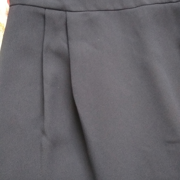 New 🎀 J Crew tie neck preppy dress navy white contrast pipping cap sleeves - Picture 10 of 11